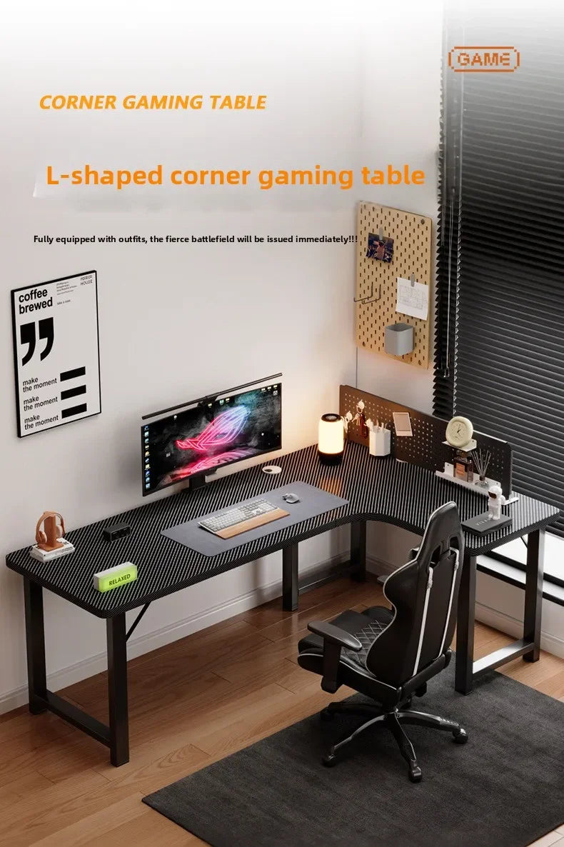 Computer desk Home corner table Study table Office writing desk E-sports - Buy online at  Vibe In Cart.