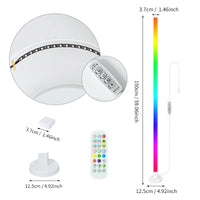 RGB LED Floor Lamp with Remote App Control and Music Sync