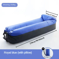 New Lazy Folding Camping Inflatable Sofa Portable Outdoor Inflatable Lounger Comfortable Outdoor Furniture Camping Air Mattress - Buy online at  Vibe In Cart.
