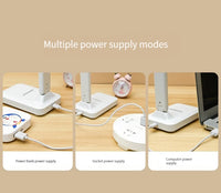 Foldable Table Lamp Led Desk Lamp 3 Type Stepless Dimmable Touch Bedside Reading Eye Protection Night Light USB Chargeable - Buy online at  Vibe In Cart.