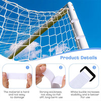 10Pcs Soccer Net Straps Adjustable Soccer Net Strap Buckle Design Football Net Straps Football Net Clips for Soccer Training - Buy online at  Vibe In Cart.