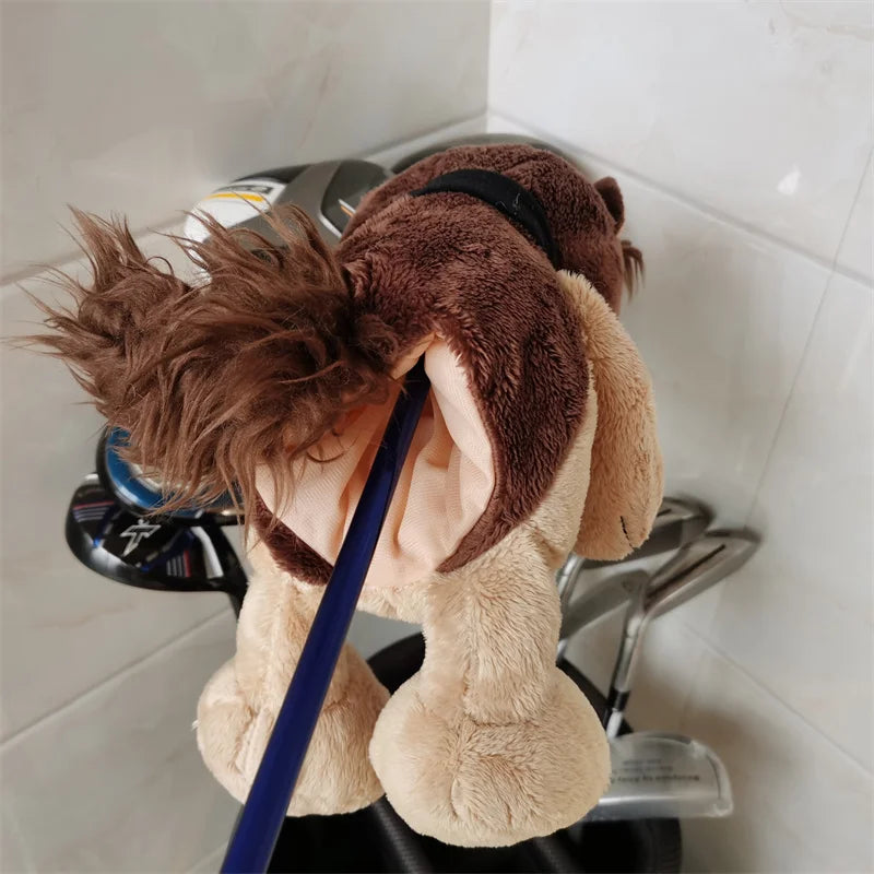 Plush Headcover for Golf Fairway Woods and Right Handed Clubs