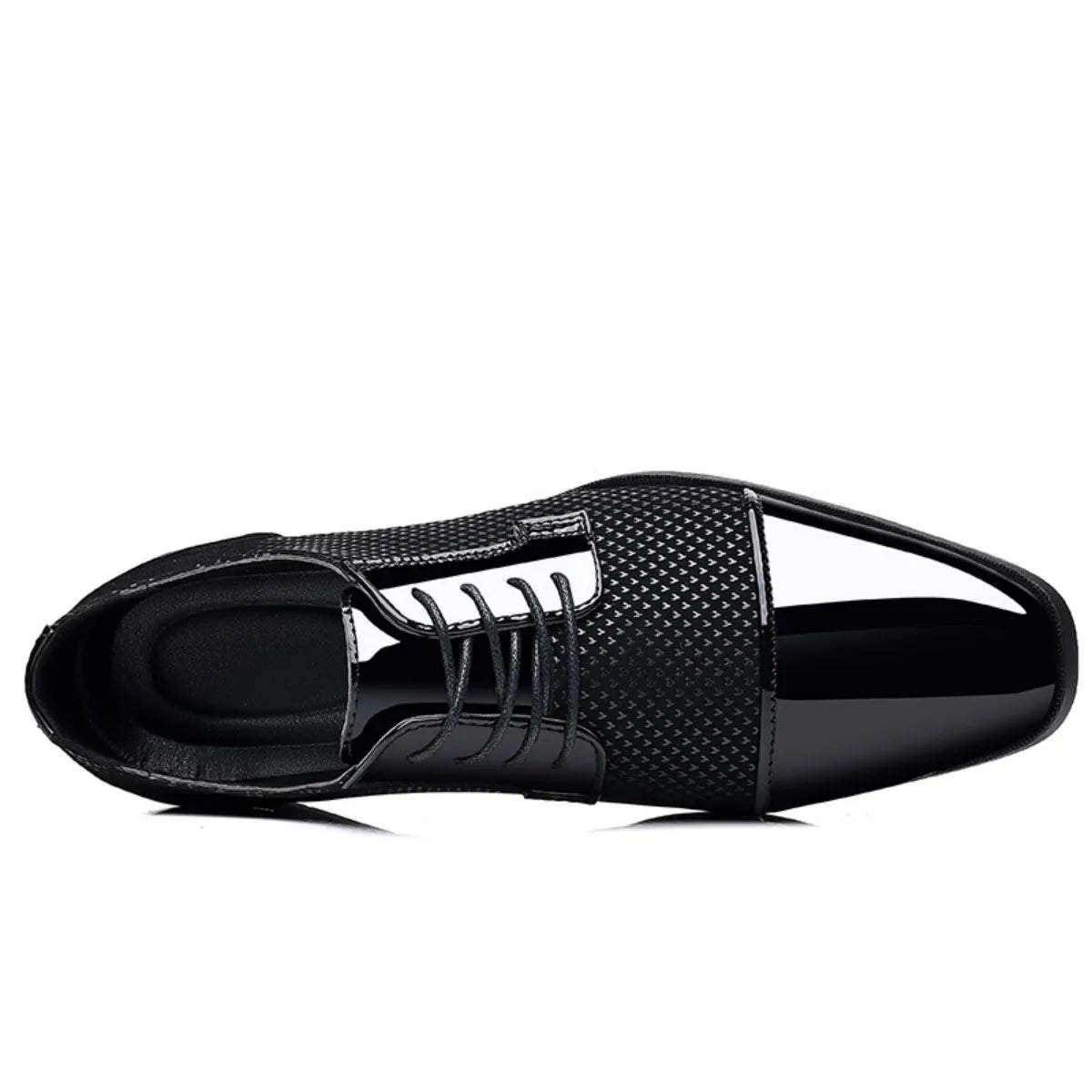 Men's Dress Shoes Classic Lace-up Formal Oxfords Modern Tuxedo Business Casual Scale Pattern Comfort Formal Shoes for Men - Buy online at  Vibe In Cart.