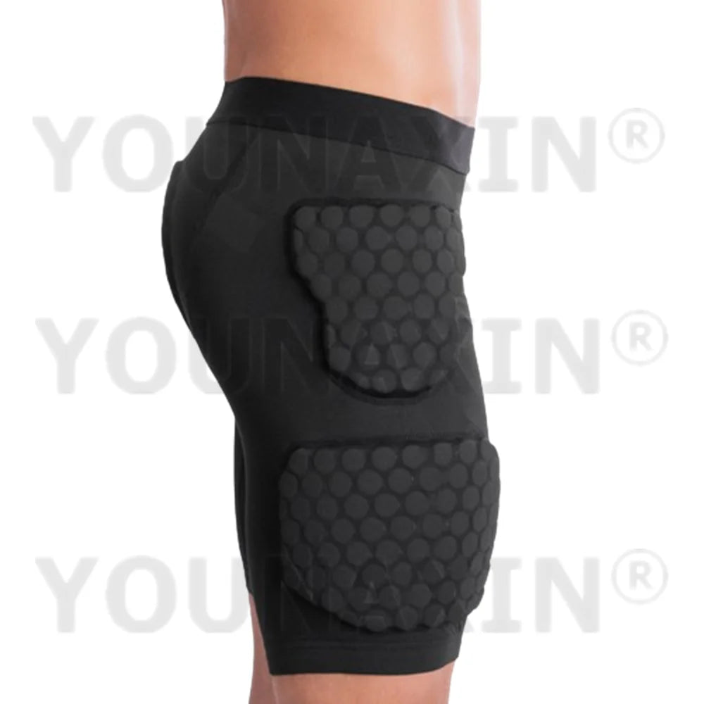 Unisex Black Basketball Shorts Football Soccer Cycling Sports Bottoms Anti-collision Breathable Elastic Shorts M L XL 2XL 3XL - Buy online at  Vibe In Cart.