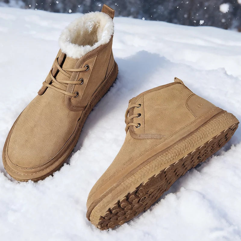 2025 winter snow boots, cotton shoes, high quality cow fleece - Buy online at  Vibe In Cart.