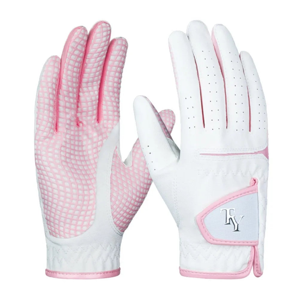 Comfort Women's Golf Gloves Wear-resistant Soft Full Finger Sports Gloves Left and Right Hands Breathable Golf Wear Gloves - Buy online at  Vibe In Cart.