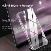 Transparent Shockproof Silicone Bumper Phone Case