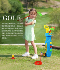 Children's Plastic Toy Golf Set for Indoor and Outdoor Play