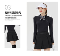 BG Golf Women's High Waist Short Skirt Slim Fit GOLF Jersey Clothing Sports Tennis Pleated Skort Ladies Golf Wear