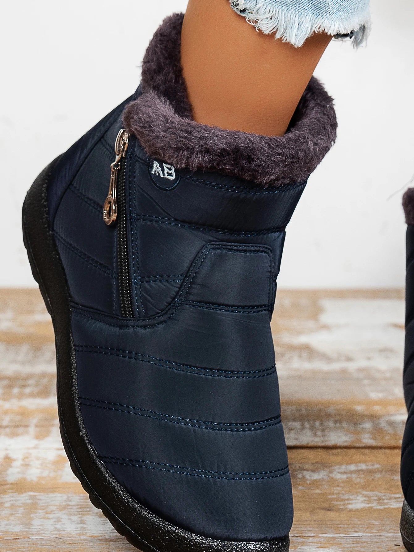 Women's shoes Solid-color warm mid-calf cotton boots women's Winter shoes Cotton boots cheap shoes clearance free shipping - Buy online at  Vibe In Cart.