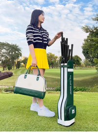 Golf Bag Half Section Lightweight Portable Waterproof Microfiber for 14 Clubs