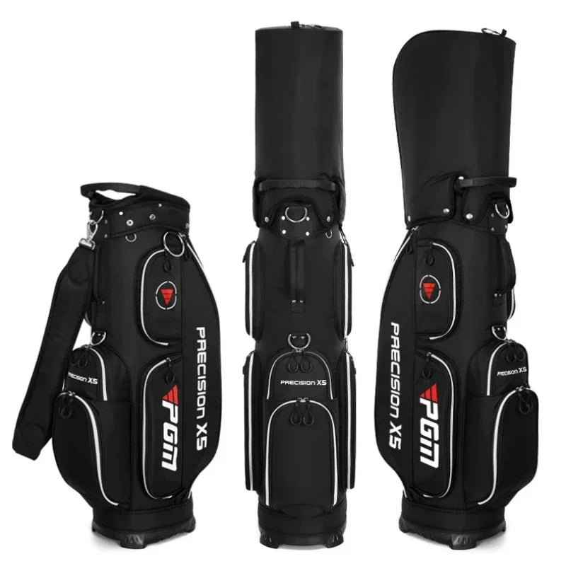 Golf Bag Waterproof Lightweight Nylon 128cm Height Large Capacity