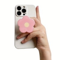Folding Expandable Clear Flower Mobile Phone Finger Ring Grip Holder