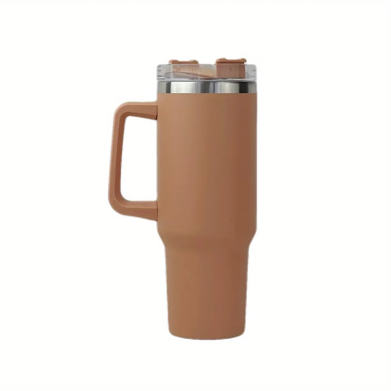 40oz Tumbler Vacuum Insulated Thermos Custom Travel Cup Stainless Steel Water Bottle Coffee Mugs With Handle Outdoor Drinkware - Buy online at  Vibe In Cart.