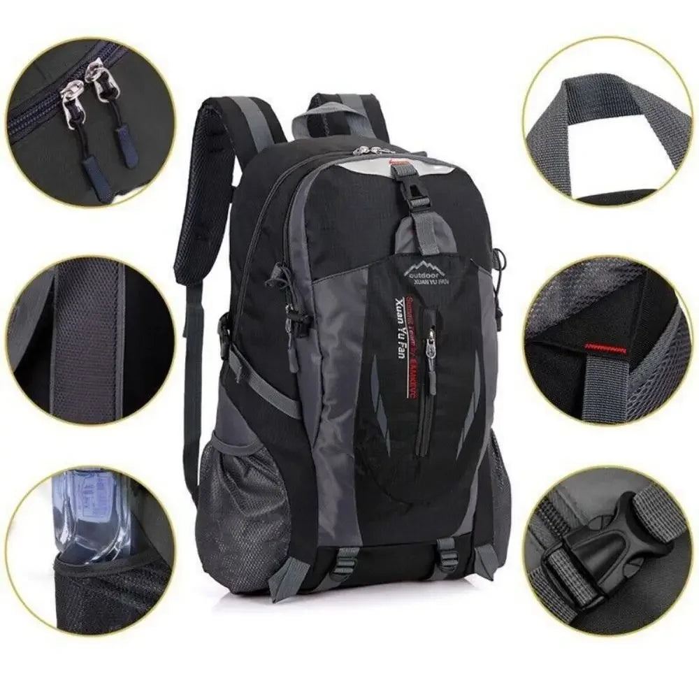 40L Outdoor Waterproof Large Capacity Hiking Bag - Buy online at  Vibe In Cart.
