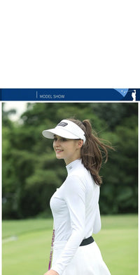 Pgm Women Pleated Skirt High Waist Golf Mini Skirts with Shorts Girl Basic Casual Skorts Lady A-line Korean Sportswear XS-XL