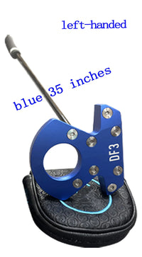 DF3 left-handed Golf putter zero torque putter low balance Putter 33 34 35 36 Inch With Black Steel Shaft DF3 left handed putter - Buy online at  Vibe In Cart.