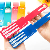 Animal Print PU Material Luggage Tag for Suitcases 23.5cm x 4cm