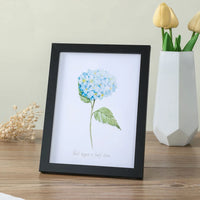 Wooden Rectangle Photo Frame for Wall and Stand Display in Various Sizes