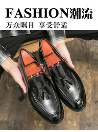 Brogues Shoes Men High Quality Social Leather Shoes British Tassels Formal Leather Men Wedding Business Dress Leather Shoes Male - Buy online at  Vibe In Cart.