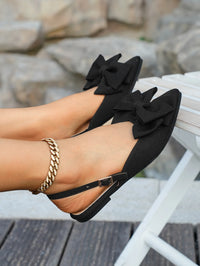 2025 New Ladies Shoes Closed Toe Women's Sandals Fashion Daily Summer Plus Size Butterfly-knot Slingbacks Flat Sandals - Buy online at  Vibe In Cart.