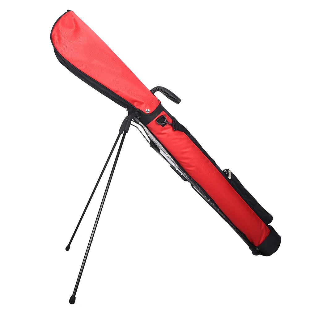 Lightweight Waterproof Nylon Golf Stand Carry Bag with Bracket and Gun Rack