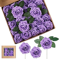 Artificial Foam Rose Flowers Bouquet Set, 10-100 Pieces