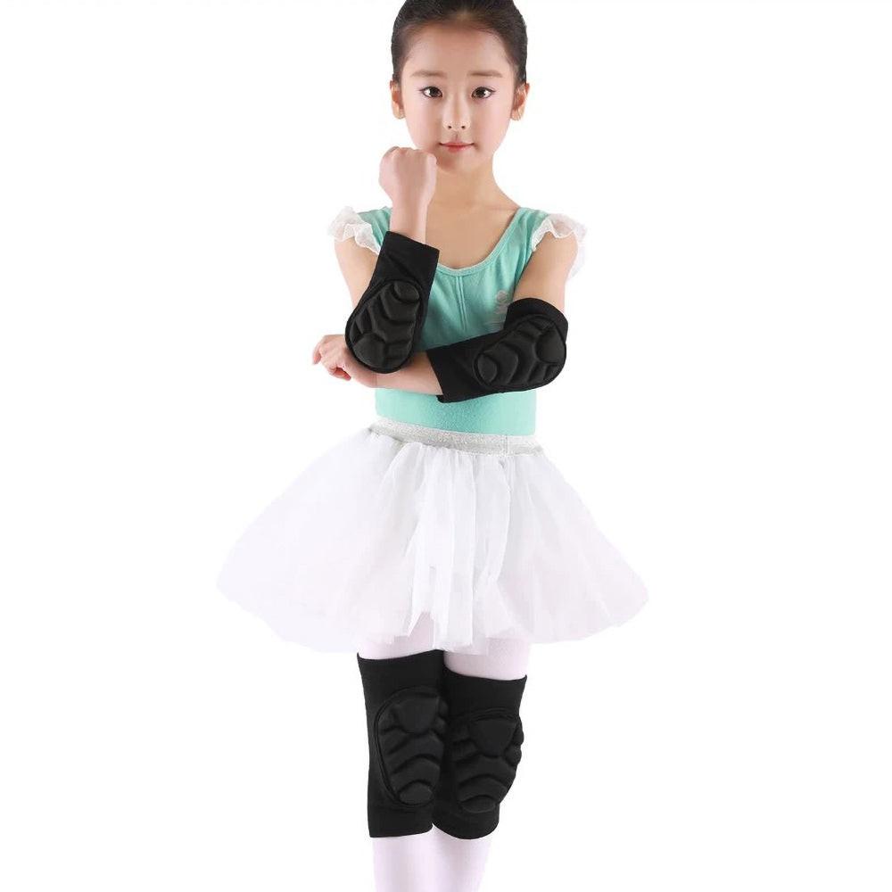 1 Pair Kids Sports Thick Sponge Knee Pads Elbow Sleeves Guard Collision Avoidance Protective Kneepads for Skate Soccer Football - Buy online at  Vibe In Cart.