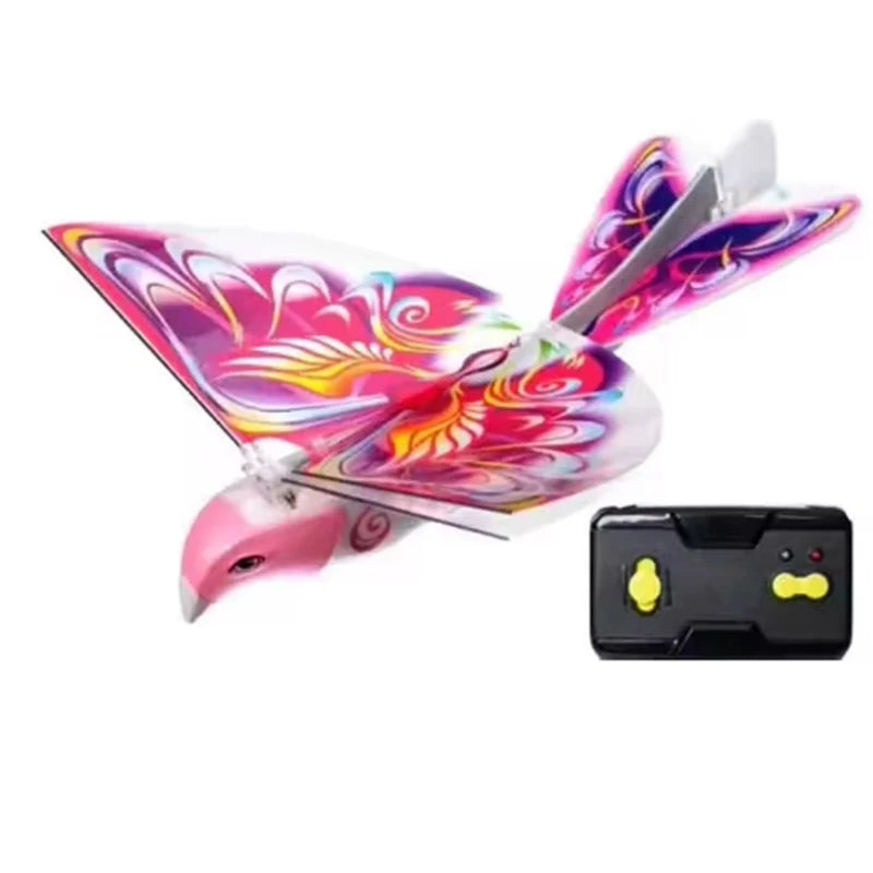 Children RC 2.4GHz Airplane RC Bird Remote Control Toys e-Bird Flying Birds Electronic Mini Drone Toys For Gifts Boys Girls