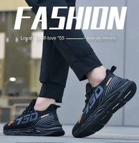 Shoes for Men Casual Slip on Fashion Sneakers Breathable Running Shoes Outdoor Walking Training Tennis Shoes - Buy online at  Vibe In Cart.
