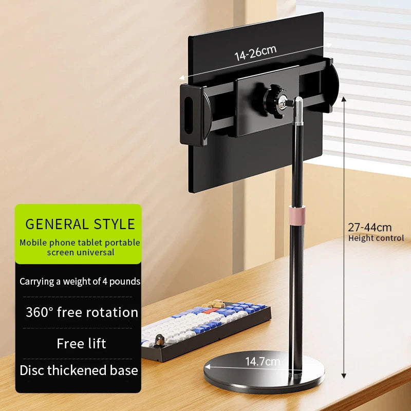 Adjustable VESA Monitor Stand for 10-20 Inch Screens with 360 Degree Swivel