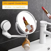 Wall Mirror Folding Arm Extend Bathroom Mirror Without Drill Swivel Bathroom Mirror Suction Arm Double Side Cosmetic Makeup - Buy online at  Vibe In Cart.