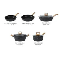 16PCS  Pots and Pans Set Non Stick Cookware Set Nonstick with Cooking SetAnd 21-piece sets are available for selection - Buy online at  Vibe In Cart.