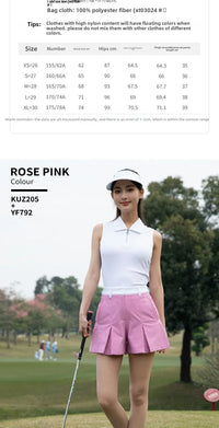 PGM Women Golf Shorts Spring/Summer Wear for Woman KUZ205