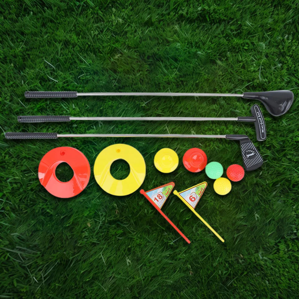 Educational Plastic Golf Clubs Set for Toddlers Ages 3-6