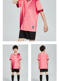Unisex Soccer Uniform Jersey and Shorts Set for Futsal Training