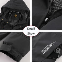 Winter Men Outdoor Windbreak Warm Travel Jacket Men Hooded Casual Fashion Sport Waterproof Climbing Trekking Jacket Male Coat - Buy online at  Vibe In Cart.