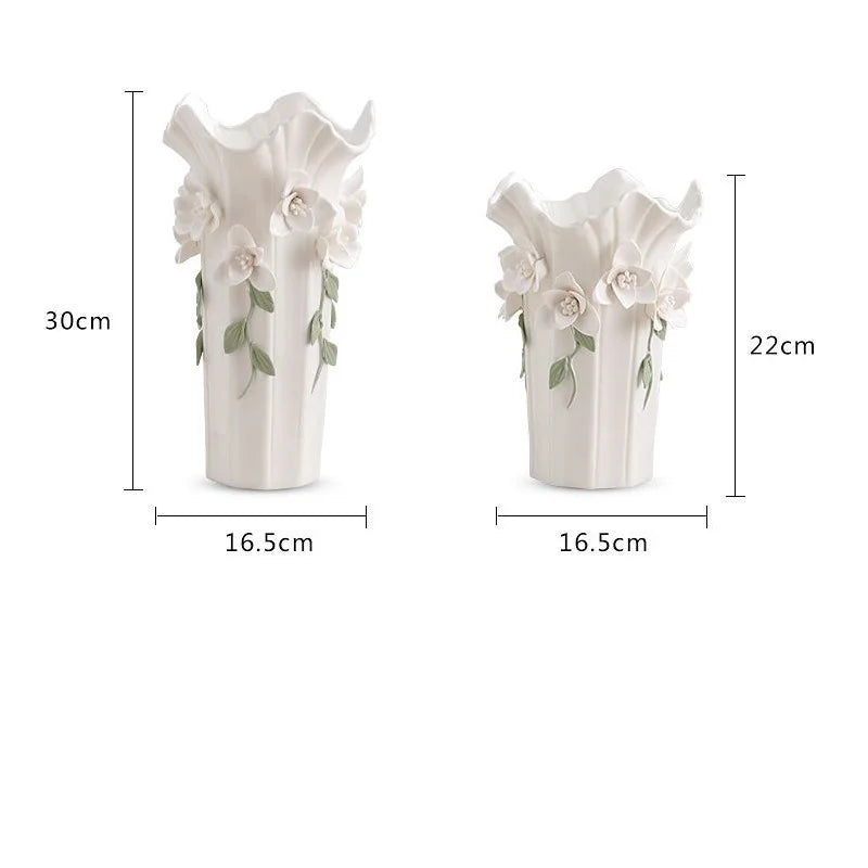 3D Ceramic Vase Home Decor Creative Design Porcelain Decorative Flower Vase For Wedding Decoration - Buy online at  Vibe In Cart.