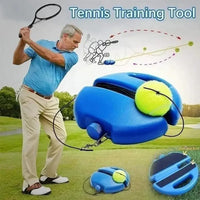 Tennis Trainer With 1Pc Tennis Ball For Beginner, Tennis Rebounder Set For Self Training, Auxiliary Training Equipment - Buy online at  Vibe In Cart.