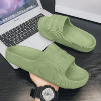 Adult Men's Low Heel EVA Foam Slippers for Outdoor Activities