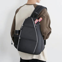 Pickleball Bag Racketball Sling Bag Adjustable Pickleball Rackets Backpack Multi-pockets Racquetball Carrying Handbag Sports Bag - Buy online at  Vibe In Cart.
