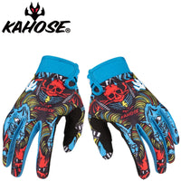 Unisex Full Finger Polyester Gloves for All Seasons, Sizes M-XL