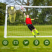 Football Target Net Foldable Football Training Net Easy to Attach and Detach Soccer Goal for Football Training Practice 17x28in - Buy online at  Vibe In Cart.
