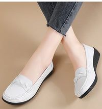 Women Shoes Soft Leather Women's Loafer 2025 New Flats Slip On Casual Shoes Flat Shoes Women White Footwear Zapatos De Mujer - Buy online at  Vibe In Cart.