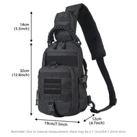 Camping Chest Bag Tactical Backpack for Men Sports Shoulder Outdoor Hiking Climbing Cycling Fishing MOLLE Sling EDC Fanny Pack - Buy online at  Vibe In Cart.