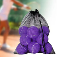 12 Pieces Tennis Balls 2.52" Diameter Workout Playing Balls for Playing with Dogs Racquet Sports Entertainment Outdoor Beginners - Buy online at  Vibe In Cart.