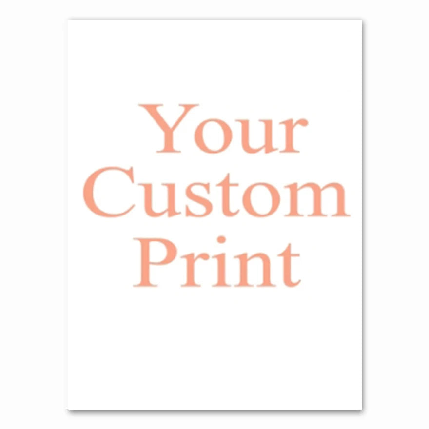 Unframed Custom Photo Canvas Wall Art Print Vertical Rectangle
