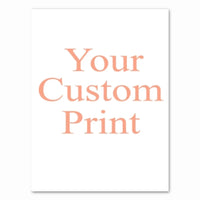 Unframed Custom Photo Canvas Wall Art Print Vertical Rectangle