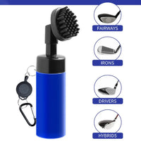 Golf Club Groove Cleaning Brush with Leakproof Water Reservoir and ABS Material