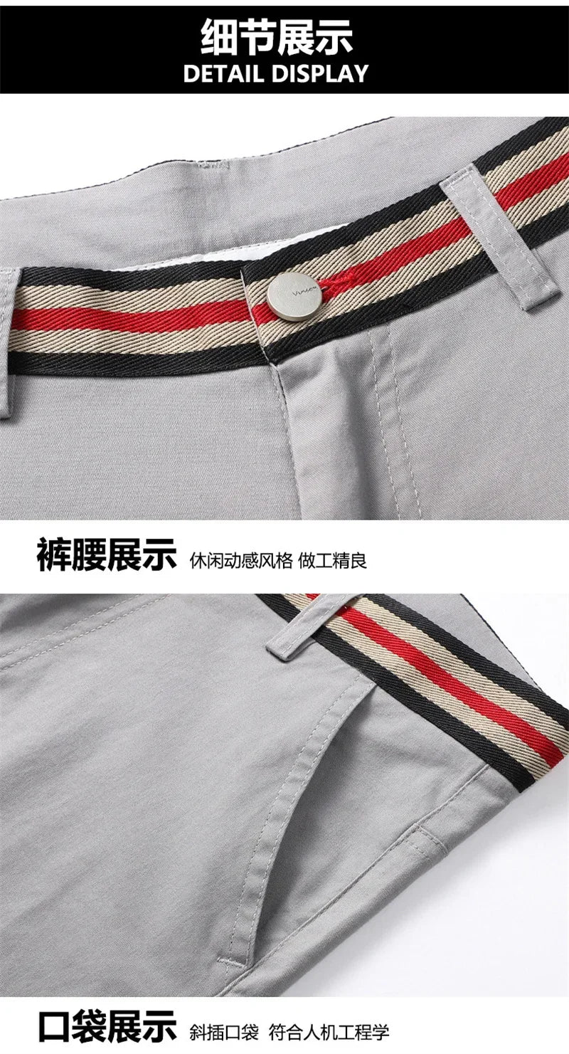 Summer 5-point Golf Men's Casual Luxury Shorts with Elastic Waistband for Middle-aged and Young Golfers - Buy online at  Vibe In Cart.